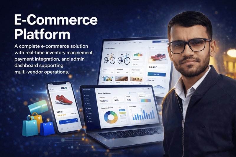 E-Commerce Platform Built with Next.js, Node.js and MongoDB - Full Stack Web Application by SHYAM BIHARI KUMAR